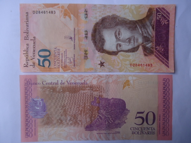 Nuevo Cono Monetario de la Rep�blica Bolivariana de Venezuela.