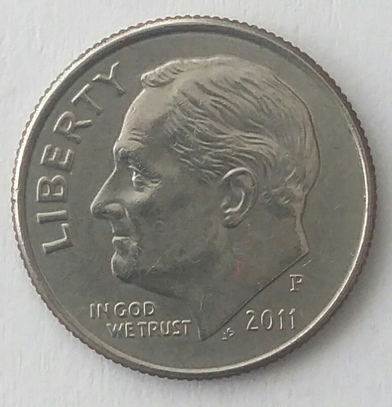 2011 one dime 