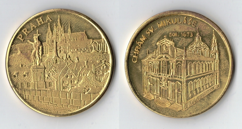 CHRAM SV. MIKULASE Zal. 1673 PRAHA