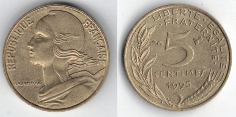 5 centimes