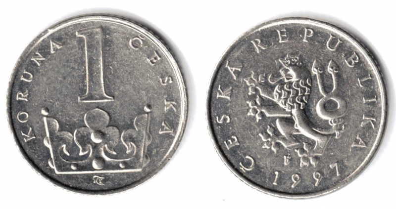 1 KORUNA