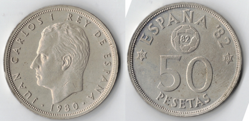 ESPA�A 82 50 ptas