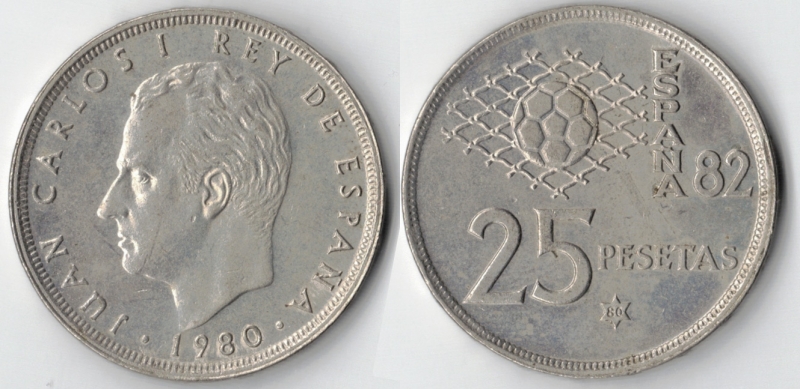 ESPA�A 82 25 ptas
