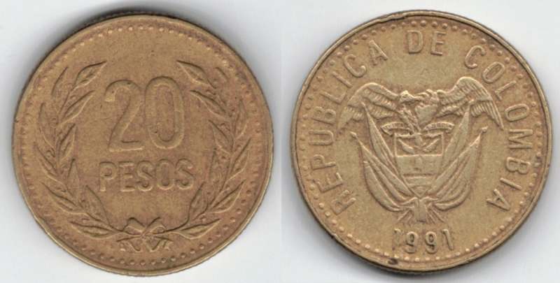 20 pesos