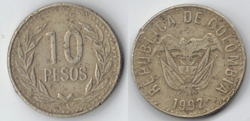 10 pesos