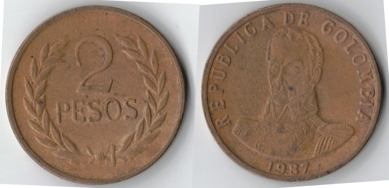 2 pesos