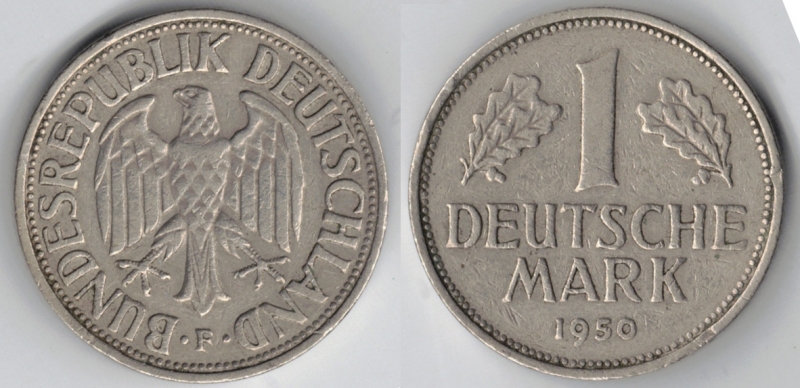 1 DEUTSCHE MARK