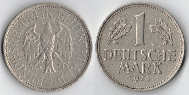 1 DEUTSCHE MARK