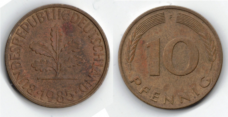 10 PFENNIG