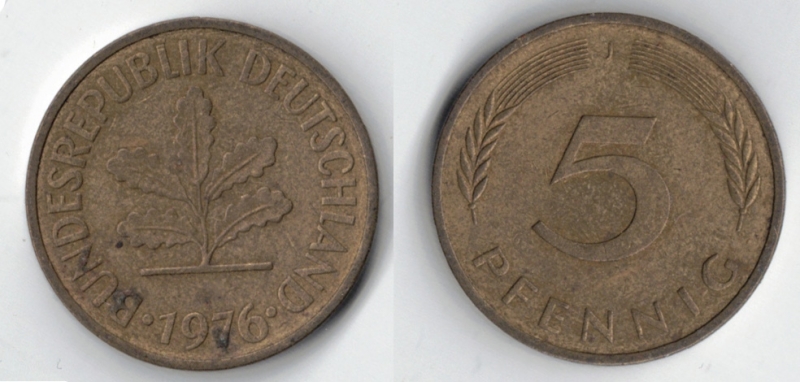 5 PFENNIG