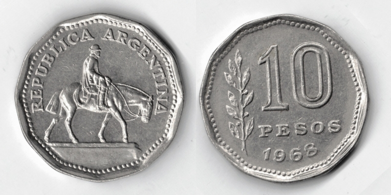 10 PESOS