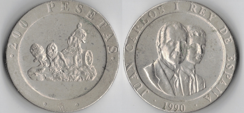 200 pesetas
