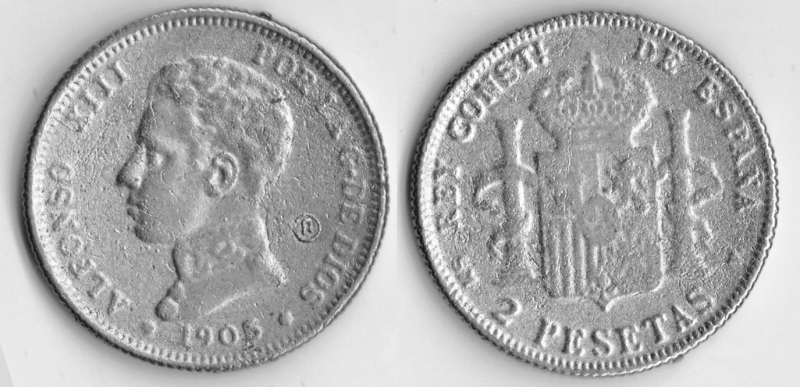 2 Pesetas