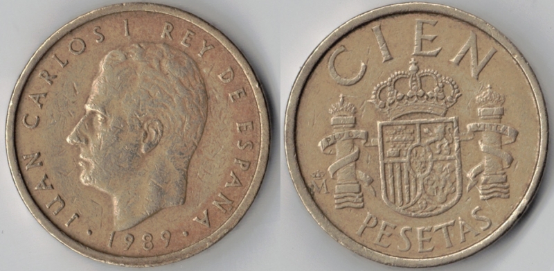 100 pesetas
