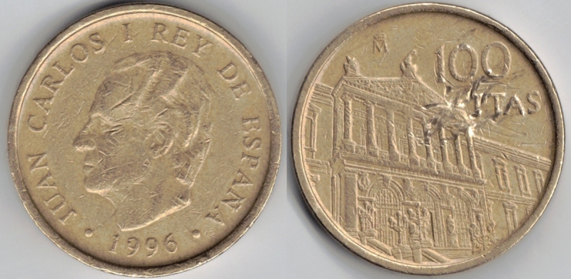 100 pesetas