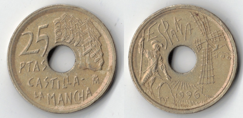 25 ptas