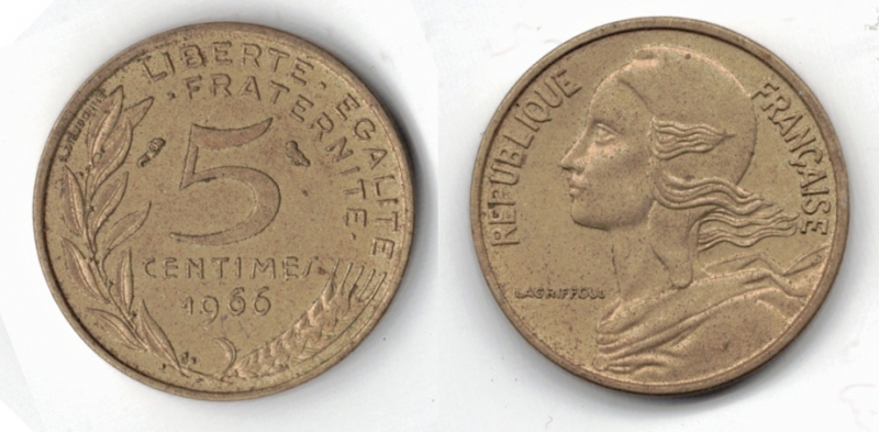 5 CENTIMES