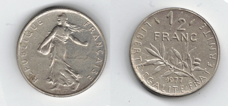1/2 FRANC