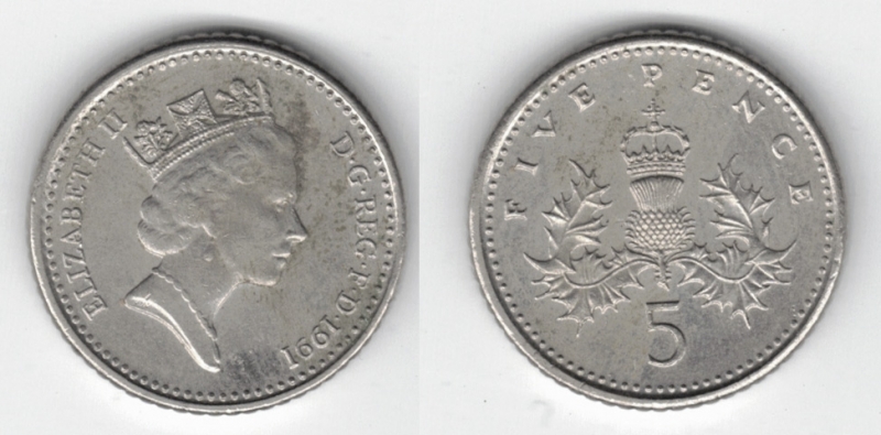 FIVE PENCE