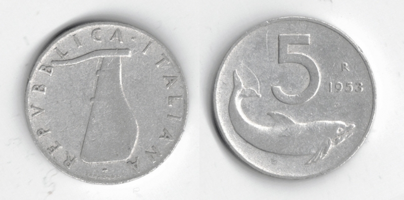 5 LIRE