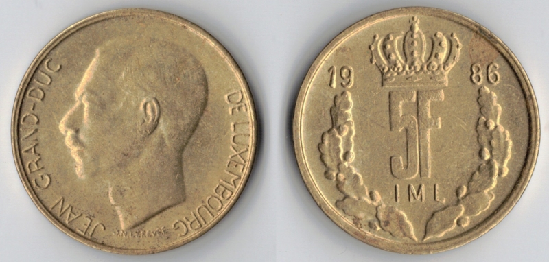 5 francs