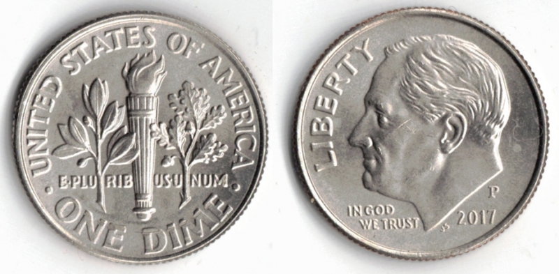 1 dime