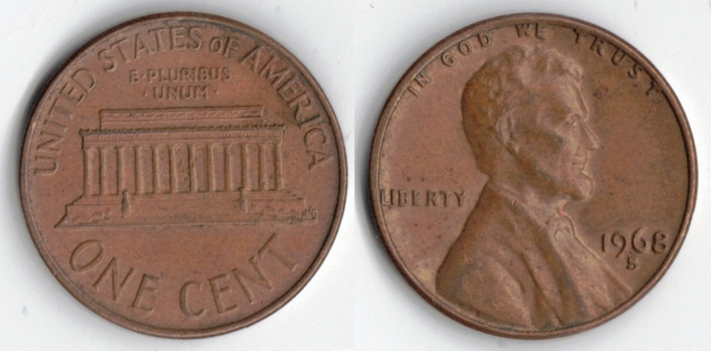 one cent