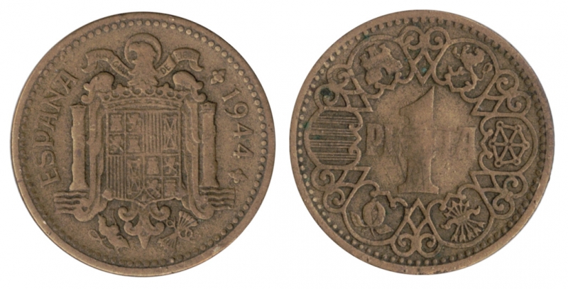1 peseta