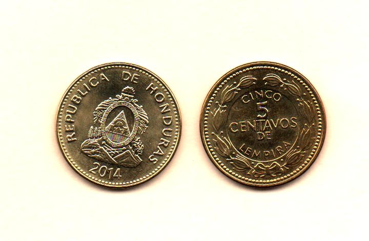 CINCO  CENTAVOS  DE  LEMPIRA