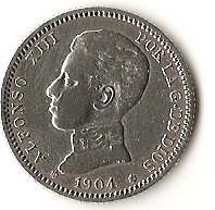Monarquia - 1904 - Alfonso XIII