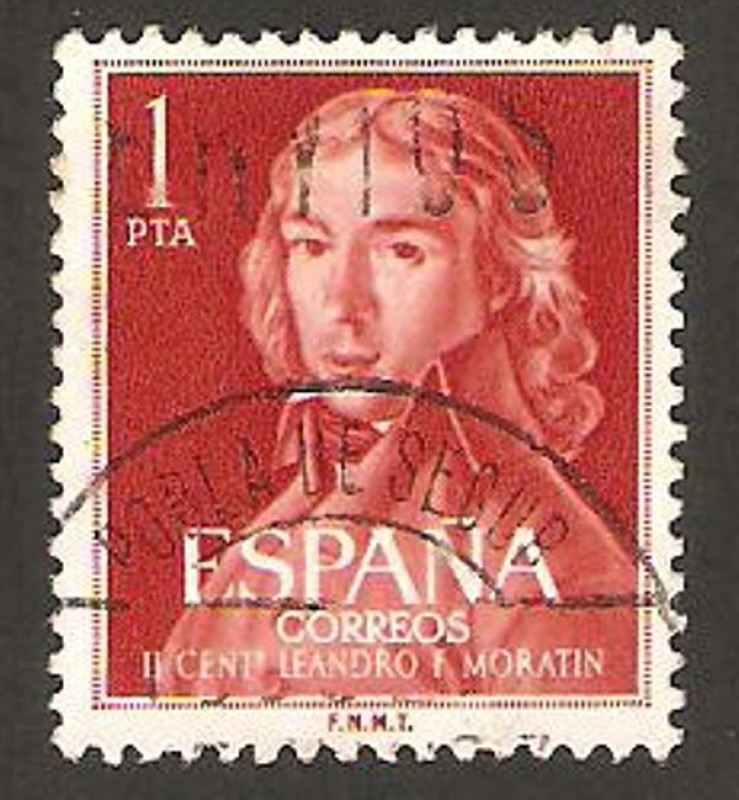 1328 - II Centº del nacimiento de Leandro Fernández de Moratín