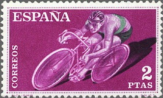 ESPAÑA 1960 1312 Sello Nuevo Deportes Ciclismo 2pts