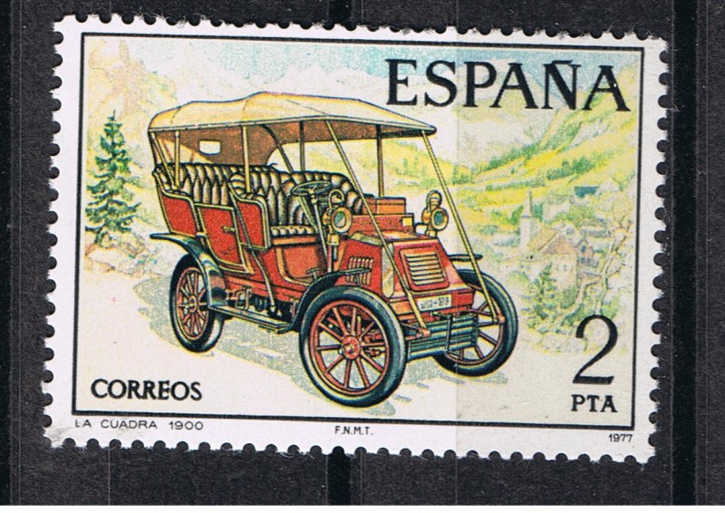 Edifil  2409  Automóviles antiguos españoles  