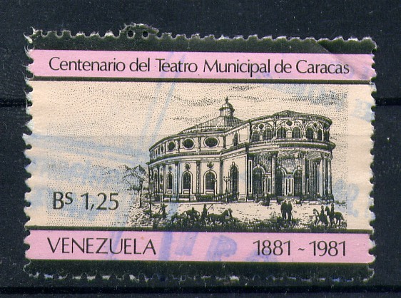 Centenario del teatro municipal de Caracas