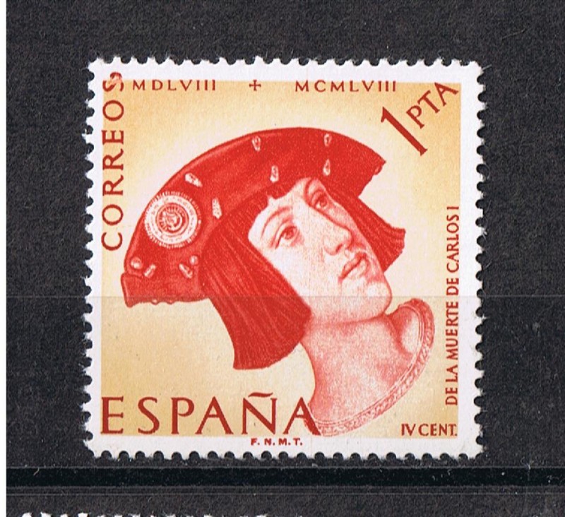 Edifil  1228  IV  Cente. de la muerte de Carlos I Rey de España y V de Alemania 