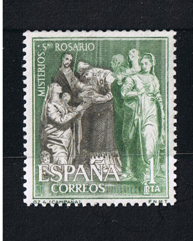 Edifil  1466  Misterios del Santo Rosario  