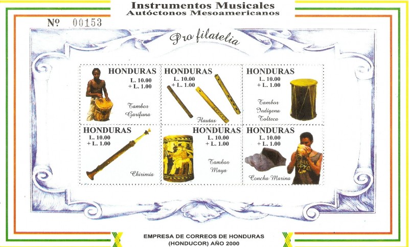INSTRUMENTOS  MUSICALES  AUTÓCTONOS  DE  MESOAMÉRICA