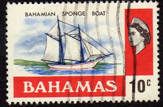 Bahamian sponge boat