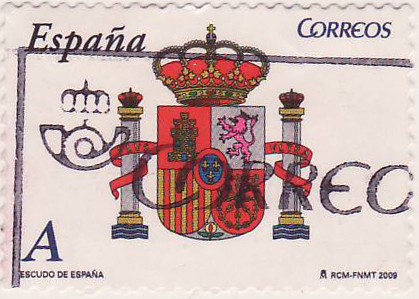Aunomias: Escudo de España