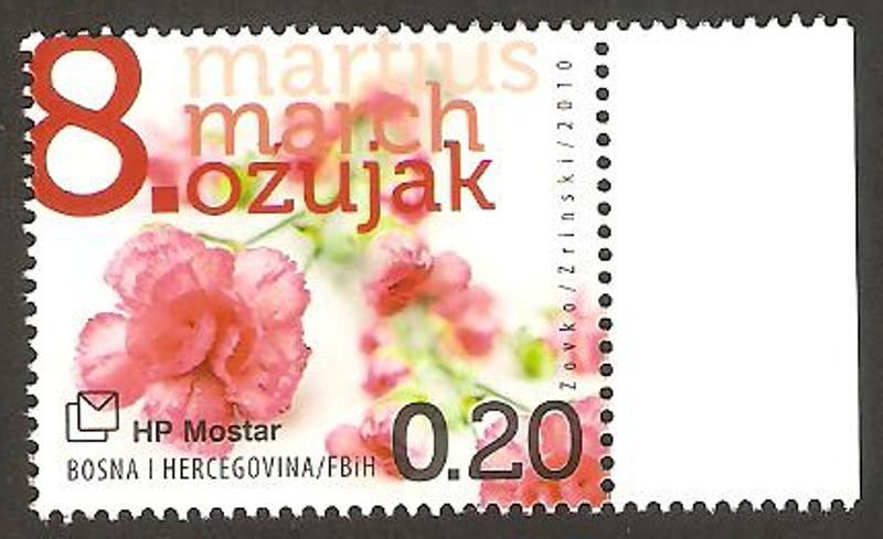 253 - Centº del Dia mundial de la mujer, flores