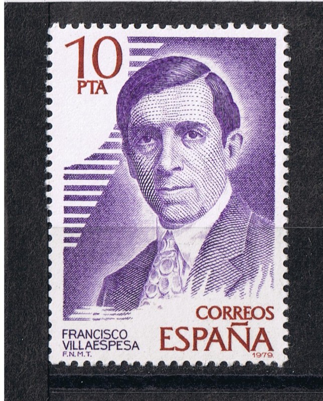 Edifil  2514  Personajes Españoles  