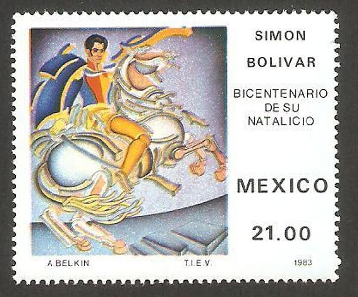 200 anivº del nacimiento de simón bolívar