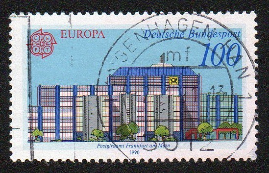 Europa CEPT - Oficina de correos (Frankfurt)