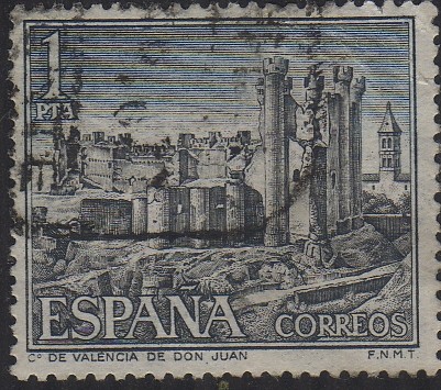 castillos de España-Cº de Valencia de Don Juan-1970