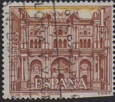 serie turistica-Catedral de Malaga-1970