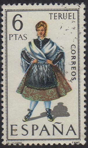 trajes tipicos españoles-Teruel-1970