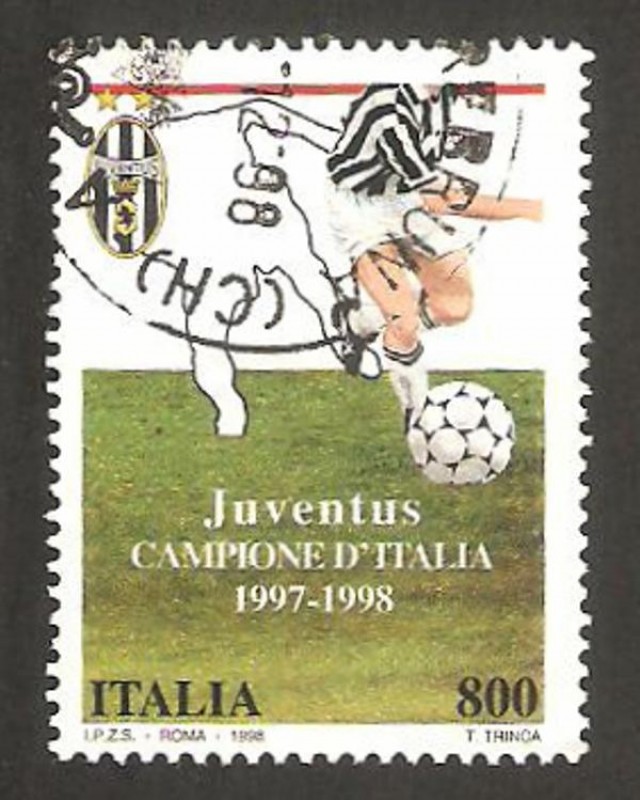 juventus, campeón de Italia 97-98