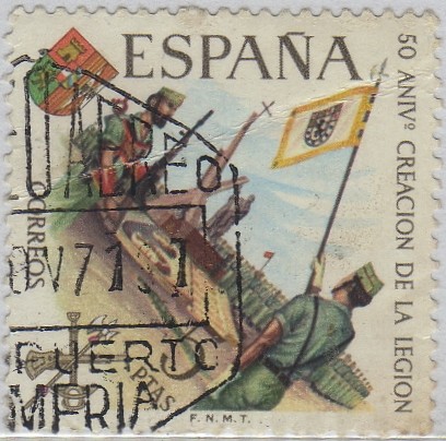 L aniversario de la legión-Alejandro Farnesio-1971