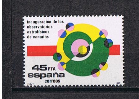 Edifil  2802  Inauguración de los Observatorios Astrofísicos de Canarias