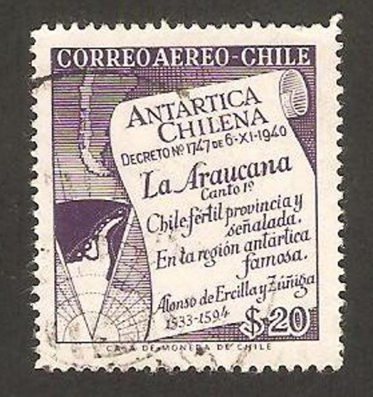 antártica chilena, la araucana